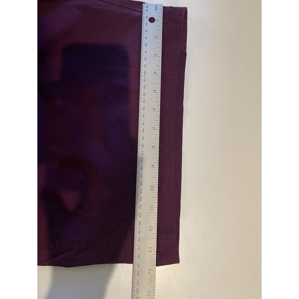 Lane Bryant Bermuda Purple Belted Shorts Pockets NWT size 20 - Picture 6 of 12